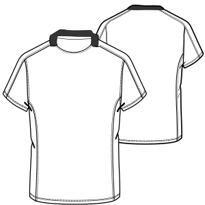 Fashion sewing patterns for MEN T-Shirts T-shirt 7757